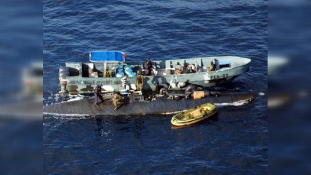 Decomisan un narcosubmarino en el Caribe colombiano