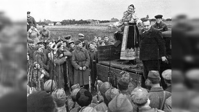 Las canciónes líricas de la Gran Guerra Patria
