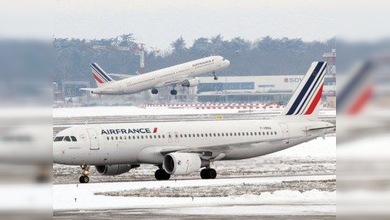 Una huelga en Air France deja a decenas de aviones en tierra