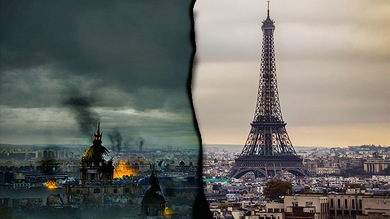 Así sería Europa después del apocalipsis