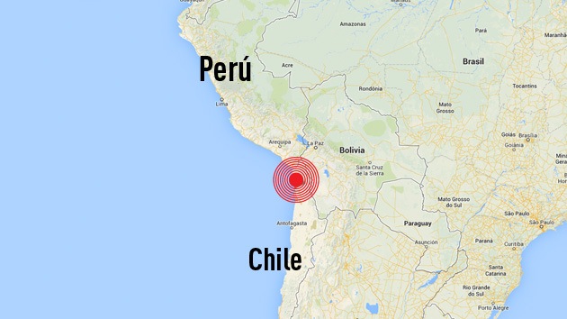 Sismo de magnitud 5,4 sacude el norte de Chile