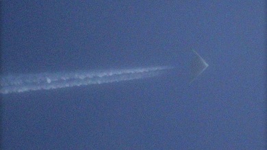 Toman en Kansas una nueva foto del avión misterioso de EE.UU.