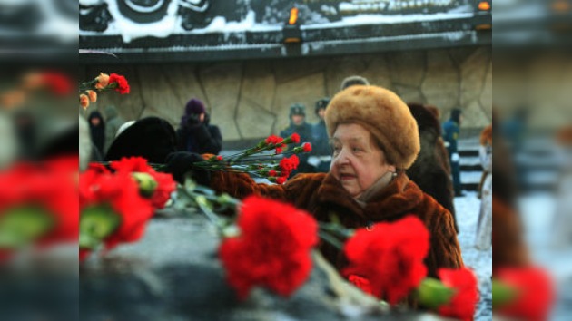 Se celebra en Rusia el día de liberación de Leningrado