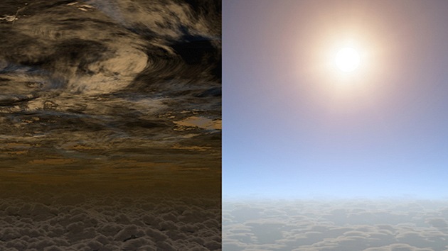 Descubren vapor de agua y cielos despejados en un exoplaneta pequeño