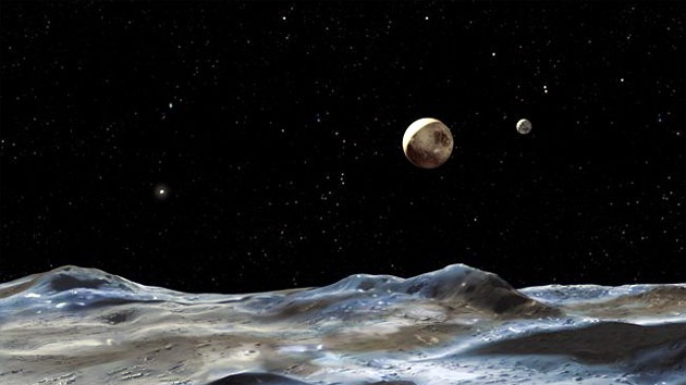 En luna de Plutón podría existir un océano subterráneo
