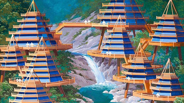 Fotos: El futurismo 'retro' y soviético de la arquitectura venidera en Corea de Norte