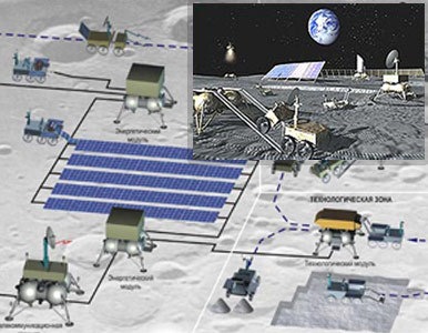 Se construirá una base rusa en la Luna
