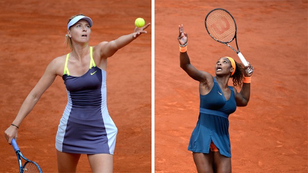 Serena Williams vence a Sharápova en la final de Roland Garros