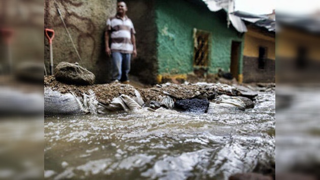 Las fuertes lluvias dejan miles de damnificados en el norte de Venezuela