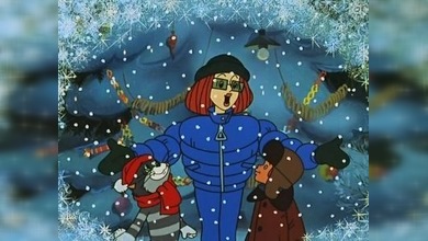 Canciones y versos navideños en el Metro de Moscú