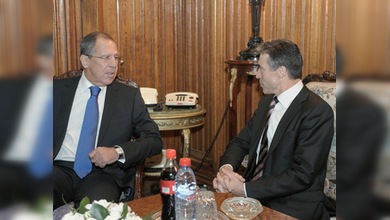El Secretario General de la OTAN está de visita oficial en Rusia