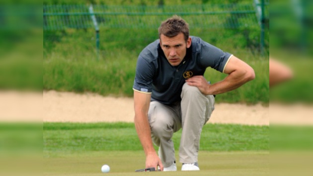 Shevchenko cambia botines por palos y se lleva el subcampeonato de golf de Ucrania