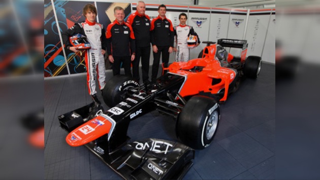 Marussia presenta su bólido para la temporada 2012 de la Fórmula 1