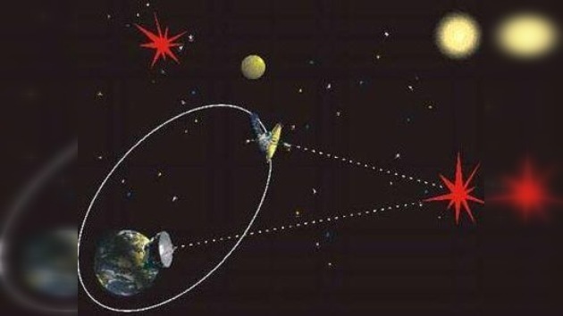 El radiotelescopio espacial Spektr-R despliega su antena