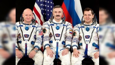 Se homenajea la tripulación de la primera Soyuz 'digital'