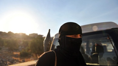 Yihadistas extranjeros entran en Siria por la frontera con Turquía para combatir a Assad