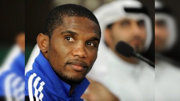 Eto’o planea terminar su carrera profesional en el Anzhí