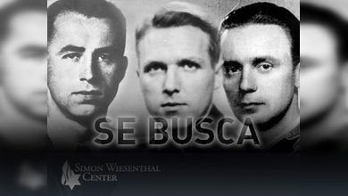 Los más buscados por los 'cazanazis'