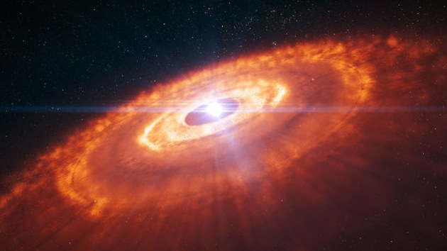 Una impresionante imagen que enseña con mayor claridad cómo se forman los planetas