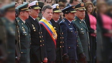 Un chamán anti-lluvia deja seco a los colombianos: dice que salvaguardó la jura de Santos