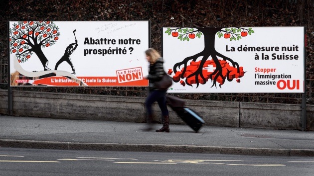 Iniciativa nacionalista contra la inmigración amenaza con aislar a Suiza de la UE