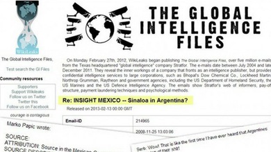 WikiLeaks filtra documentos sobre la presencia en Argentina del Cártel de Sinaloa