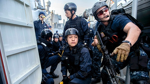 EE.UU. y Singapur inician ejercicios navales en el disputado mar de China Meridional