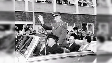 El mundo aplaudía de pie a Yuri Gagarin
