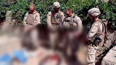Condenado el marine que orinó sobre un cadáver