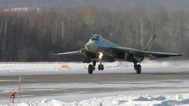Cazas de quinta generación rusos T-50 (PAK-FA) entrarán en servicio en 2016