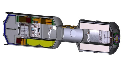 La Nasa construye una nave espacial para llevar al hombre a Marte