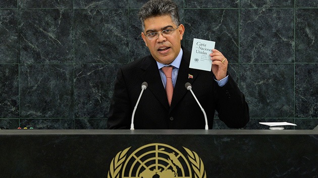 Jaua dice que la ONU "está secuestrada" por el imperialismo