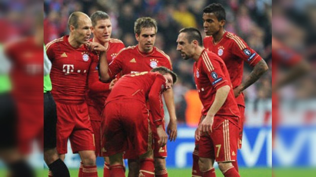 Ribery multado por golpear a Robben durante el partido contra el Real Madrid