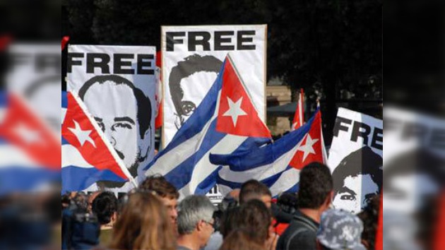 La Izquierda Unitaria Europea pide la liberación de ´Los cinco´