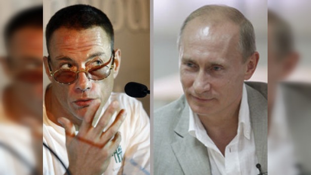 Putin y Van Damme en el Campeonato de Artes Marciales Mixtas