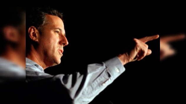 Rick Santorum, candidato ganador en Iowa