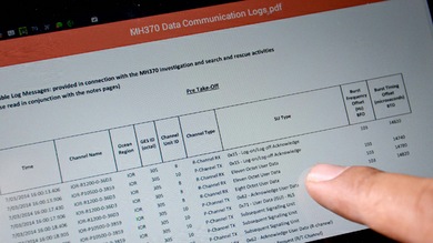 Roban datos secretos sobre el MH370 desaparecido de computadoras malasias