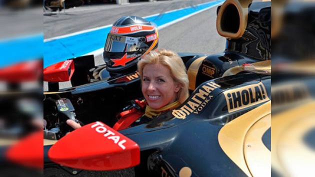 María de Villota, la primera mujer de habla hispana al volante de un Fórmula 1