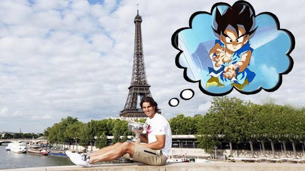 Nadal, un campeón al estilo de los héroes de dibujos animados
