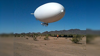 Un globo aerostático dirigirá la recolección de crudo en el Golfo de México