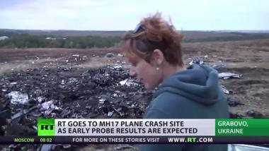 Der Weg zurück - Unsere Reporterin an der Absturzstelle von MH17
