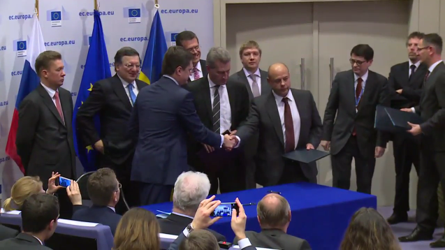 Einigung im Gasstreit mit der Ukraine