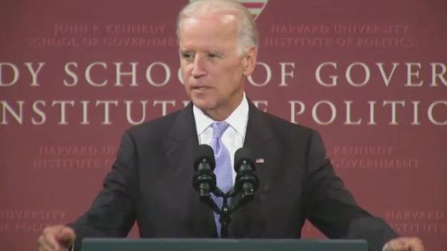 US-Vizepräsident Joe Biden spricht Klartext: "Wir haben Europa zu den Russlandsanktionen gezwungen"