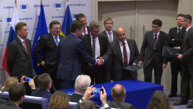 Einigung im Gasstreit mit der Ukraine