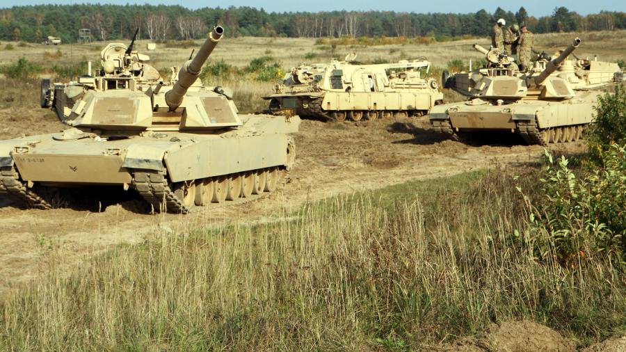 USA erhöhen massiv die Zahl ihrer Kampfpanzer in Deutschland