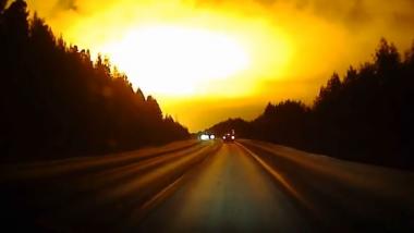 Gigantische Lichter über dem Ural erstaunen Wissenschaftler