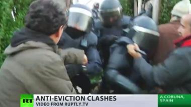 EU-Krise: Polizei räumt gewalttätig Haus von spanischer Rentnerin