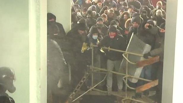 In der West- und Zentralukraine tobt der rechte Mob