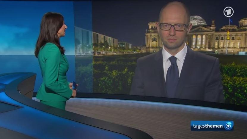 Jazenjuks neonazistisches Geschichtsverständnis in der ARD