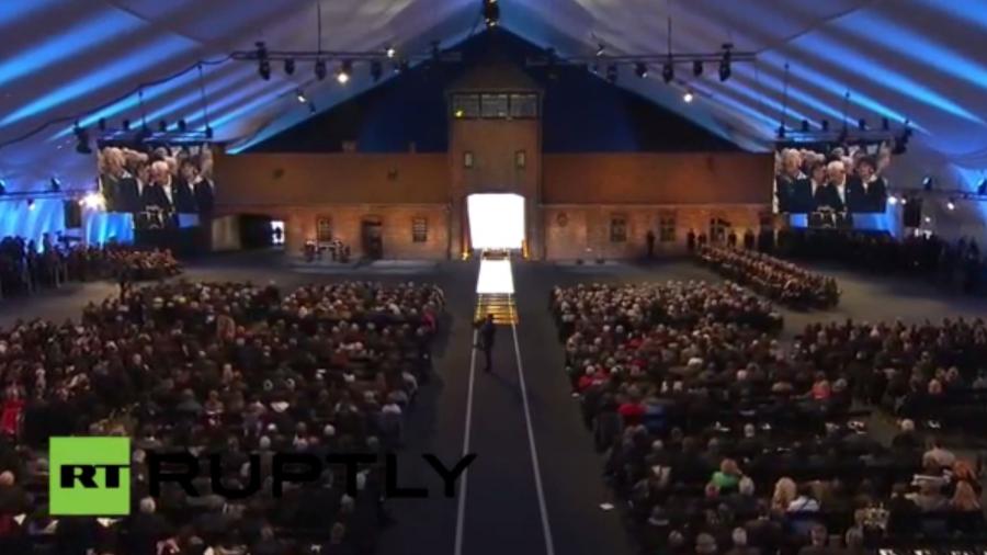 Live: Gedenkveranstaltung zum 70. Jahrestag der Befreiung von Auschwitz und Theresienstadt